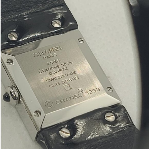 CHANEL Black Silver Matrasse 18mm Women's Watch - Picture 10 of 16